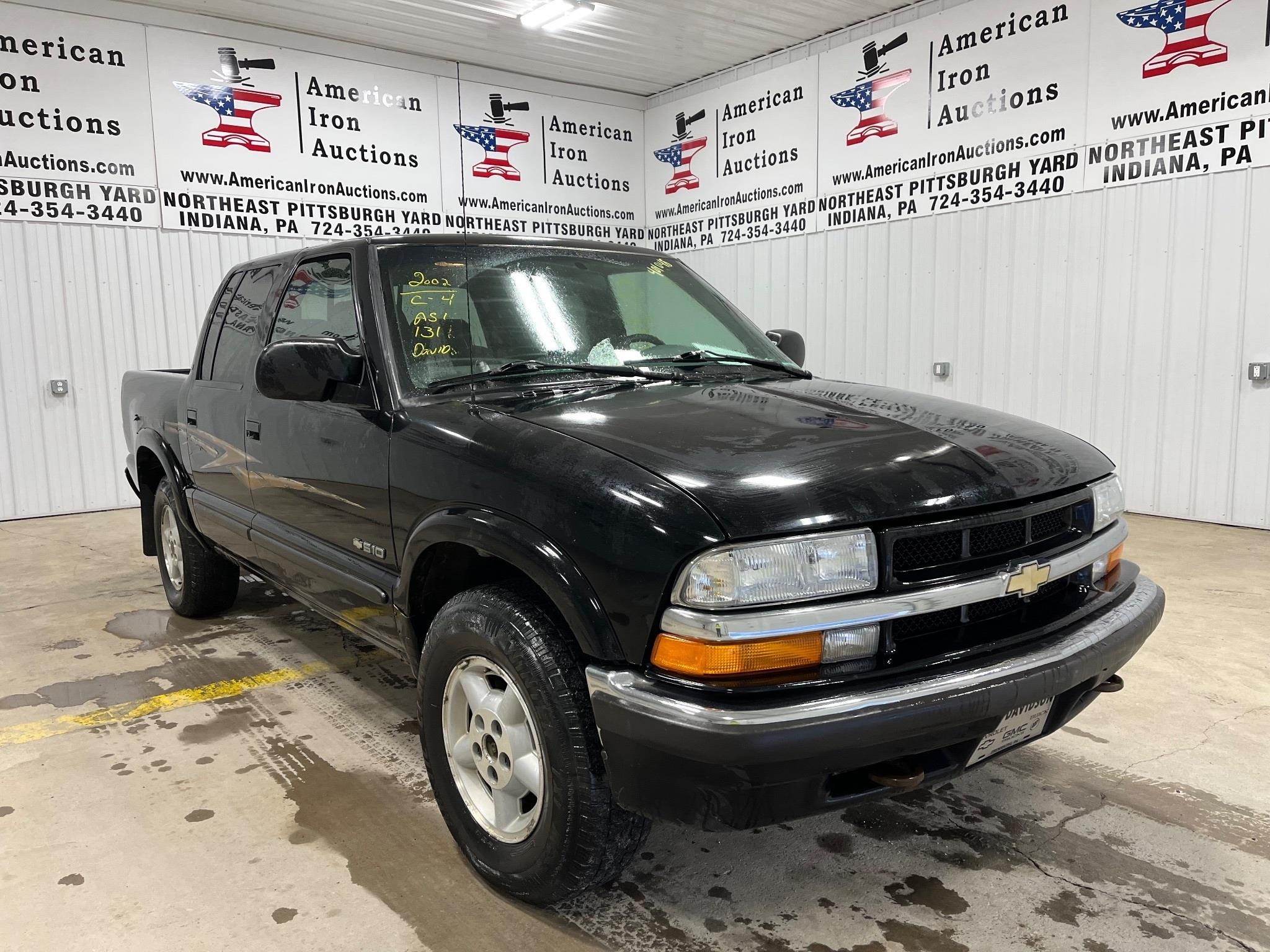 2002 Chevrolet S-10 Truck- Titled -NO RESERVE