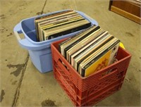 (2) Boxes of Albums