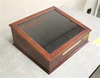 Coin Collection Display Box, Approx 17"x15"x7"