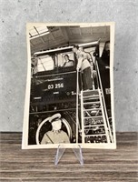 Goebbels Inspecting Train Engine Photo