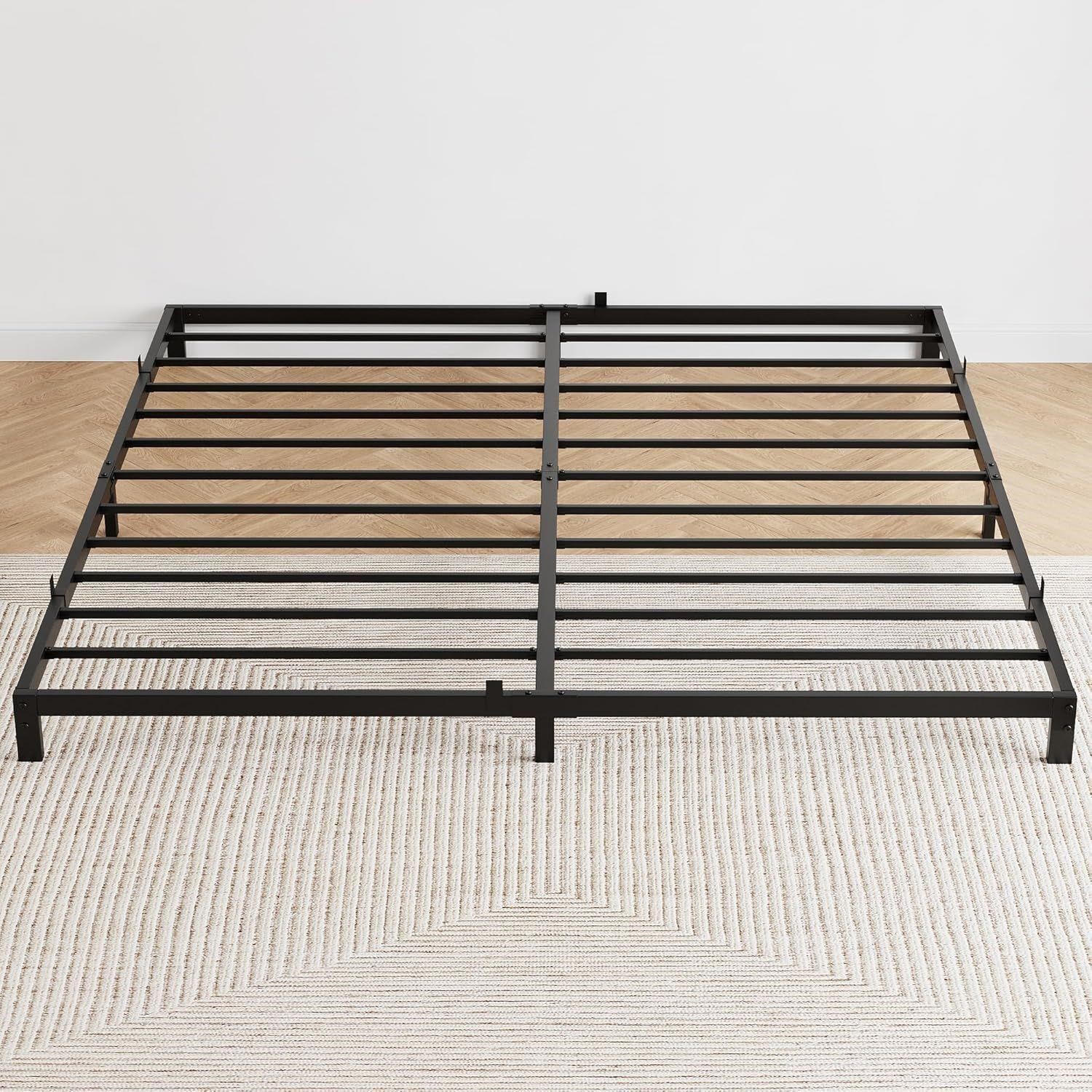 IDEALHOUSE 6 Inch King Bed Frame