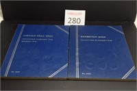 Lincoln Head Cent & Roosevelt Dimes Coin Books