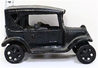 Black cast iron car