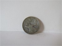 1942 CANADIAN 25 CENTS SILVER COIN