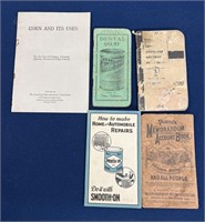 Vintage early 1900’s Note pads, Advertising and