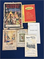Vintage Medicinal pamphlets, The Herbalist