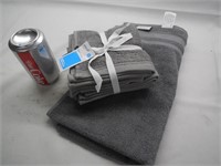 5pk Wash Cloths & Hand Towel, New