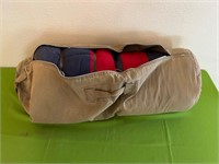Military Duffle Bag w 2 Vintage Sleeping Bags
