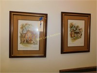 Wall Hangings- Old Court House and bruton Parish
