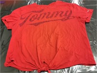 Used (Size M) Tommy Hilfiger red Short sleeve