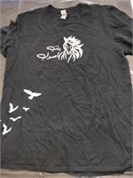 Used (Size M) Arabic printed black t-shirt for