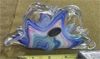 Murano Glass Napkin Holder/Vase