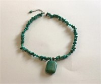 17" Turquoise Necklace