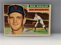 1956 Topps #327 Bob Wiesler