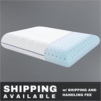 WEEKENDER Gel Memory Foam Pillow, White