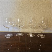 Riedel- 2 Pair Of Riedel Wine Goblet Glasses