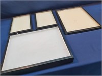 Display Boxes (4) Assorted Sizes