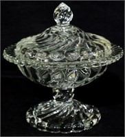 Fostoria Colony Glass Candy Bowl 6.5"