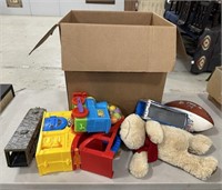 Box Lot of Kids Toys