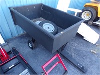 Yard cart with extra tires