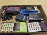 Vintage calculator lot.