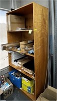 Large Wood Shelving Unit- Lot of scratches