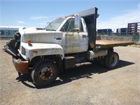 1994 GMC Top Kick S/A Flatbed Dump Truck