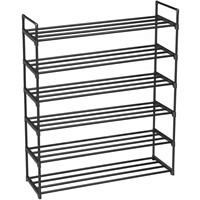 E9979  Ktaxon 6-Tier Shoe Rack Organizer