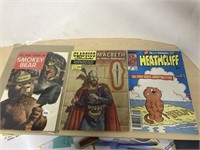 3 Vintage Comics - Smokey Bear, Heathcliff,