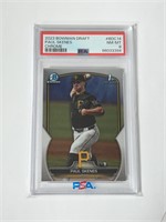 2023 1st Bowman Chrome Paul Skenes Prospect PSA 8