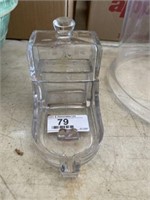 Heisey Glass Ashtray / Cigarette Holder