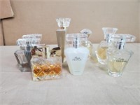 6 avon perfumes and 2 viva by Fergie