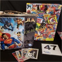 1000 piece "DC" puzzle, puzzle in tin lunch box &