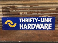 Thrifty-Link Hardware Tin Sign