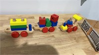 Wood train/blocks