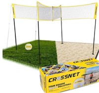 Crossnet Four Square Volleyball Game