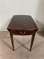 Antique Hammary Drop Leaf Side Table