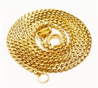 14K Y Gold 15.5" Chain Necklace 2.8g