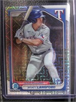 2024 BOWMAN CHROME WYATT LANGFORD MOJO