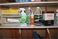 Assorted Cleaning Chemicals
