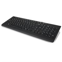 Lenovo 300 USB Keyboard, Wired, Adjustable Tilt,