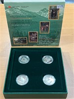 1996 Cdn Little Wild Ones SS (4)$.50 Coins