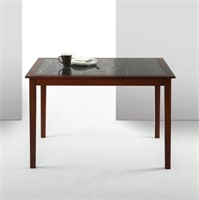 Zinus Faux Marble and Wood Dining Table