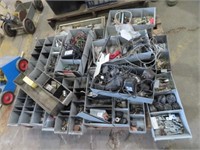 Pallet of assorted fixtures and fittings.