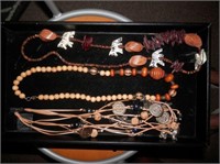 Jewelry-Group of 3-Safari type & wood bead necklac