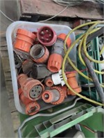 Pallet of misc. electrical items.