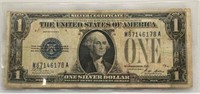 1928 $1 Silver Certificate "funny Money" Dollar