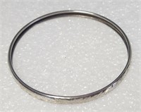 Bangle Bracelet Sterling Silver