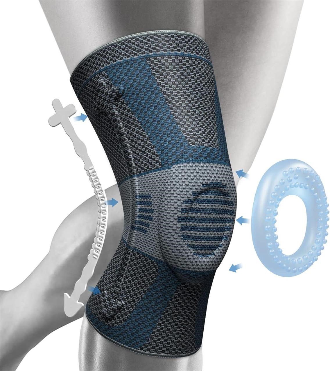 NEENCA Knee Brace  2XL - Gray Blue