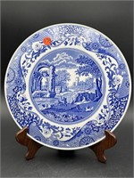 SPODE BLUE AND WHITE CAKE PLATE